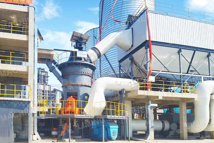 Molino vertical LM27-3N, procesa escoria, malla 325, 6 t/h.