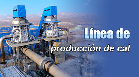 Línea de producción de cal